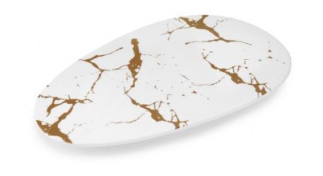 Plato Presentación Oval P22886 Golden